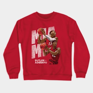 Jimmy Butler & Bam Adebayo Miami Duo Crewneck Sweatshirt